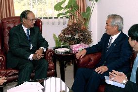 Japan envoy meets Pakistani foreign minister